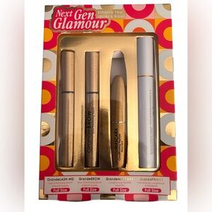 Next Gen Glamour Lash & Brow Set - Gold & White